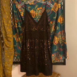 Free People Beaded Sequin Dress